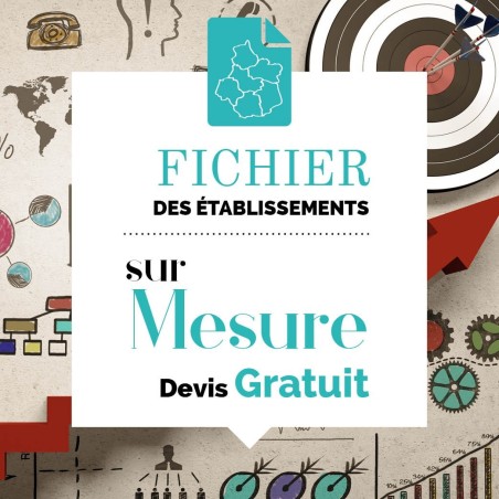 Liste d'établissements sur-mesure créée selon vos besoins